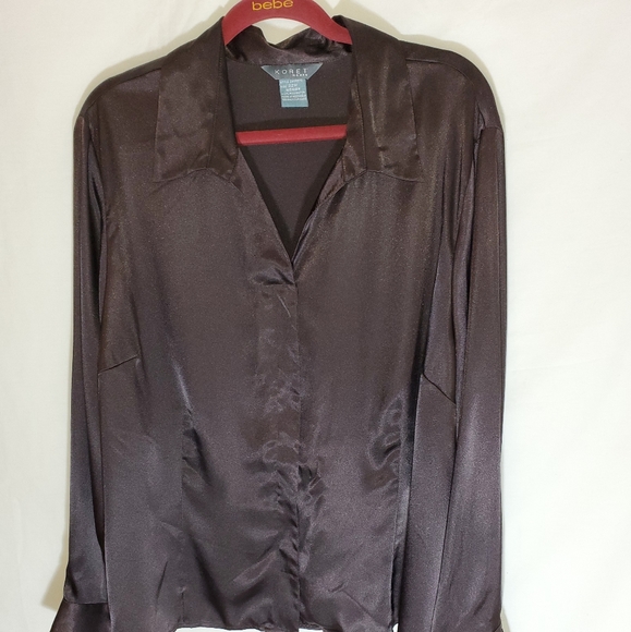 Koret Tops - Koret top size 22W brown